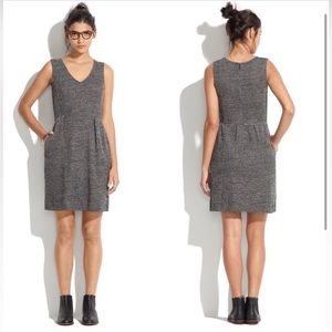 Madewell A-line Knit Twill Terrace Sleeveless Dress